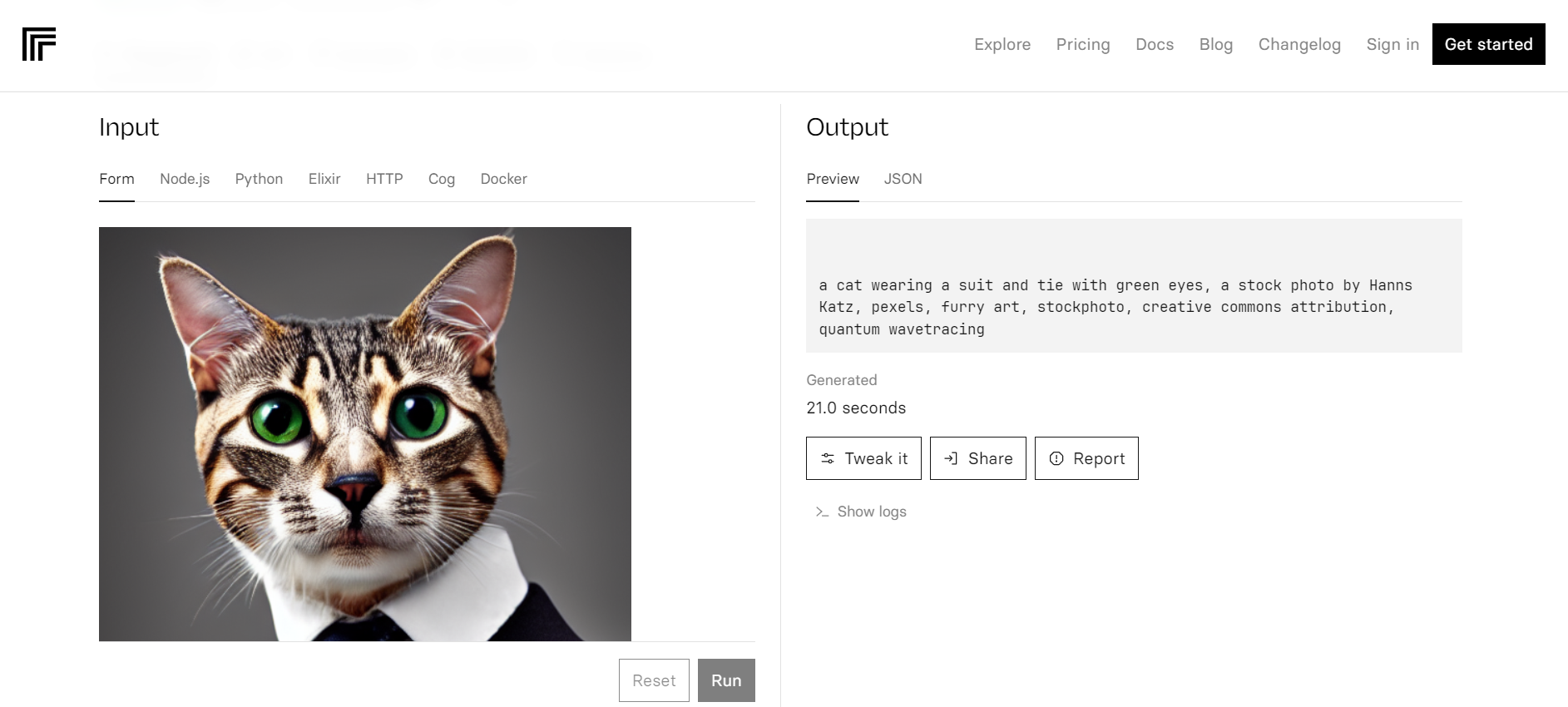 img2prompt 图片关键词反推