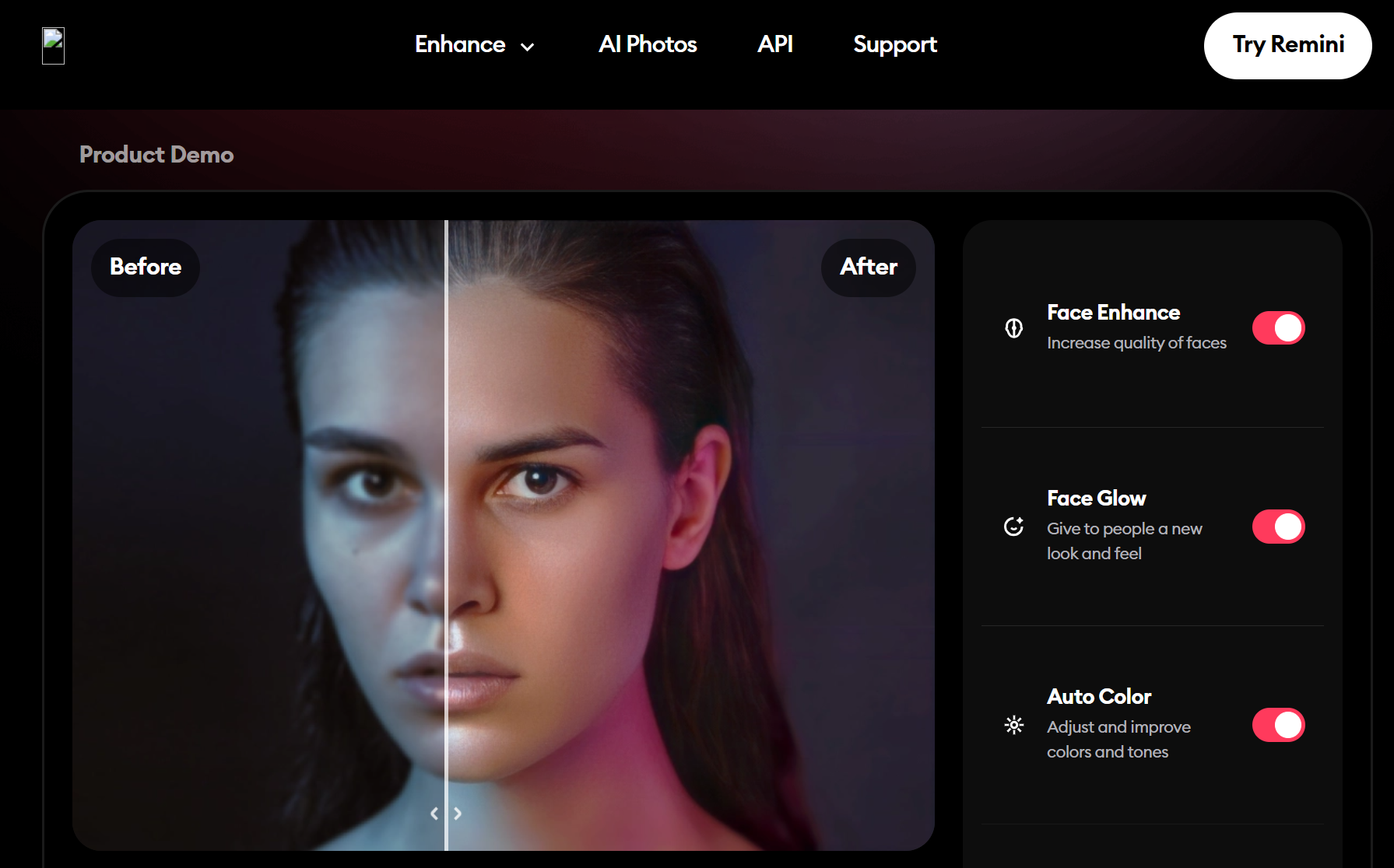 Remini图片变清晰