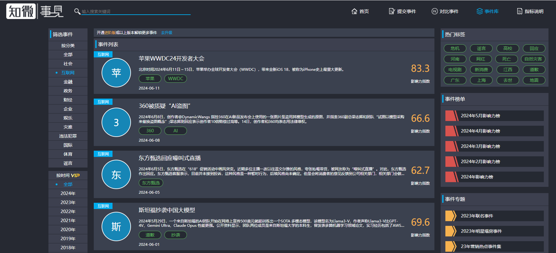 知微事见 社会事件