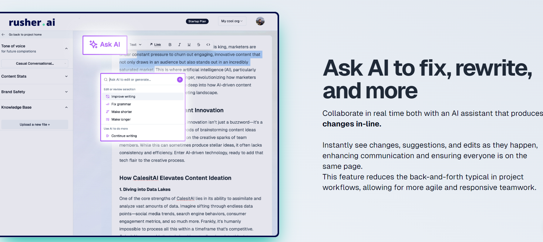 Rusher.AI 营销工具