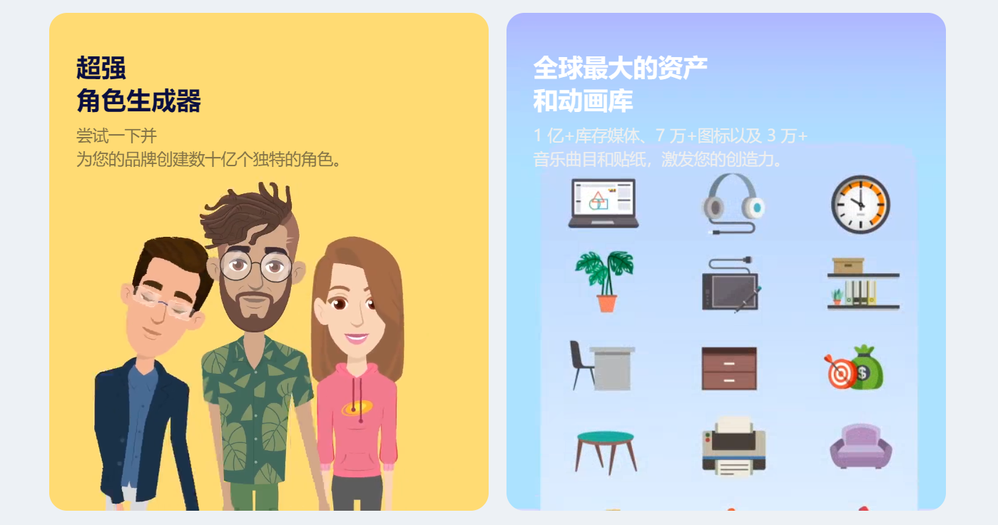 Animaker 角色生成器