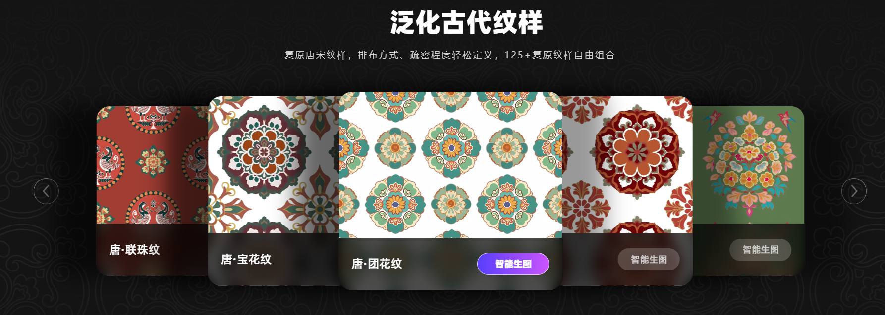 神力霓裳 古代纹样 图案