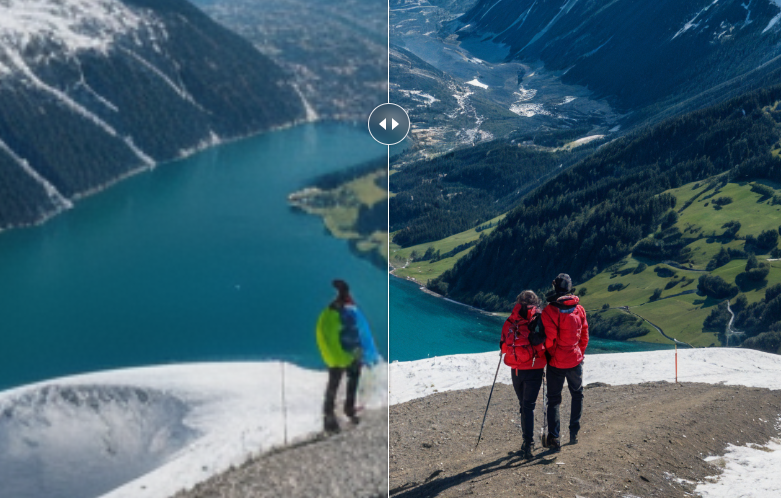 AI 模糊图片 变高清